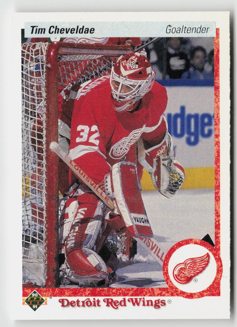 1990-91 Upper Deck #393 Tim Cheveldae