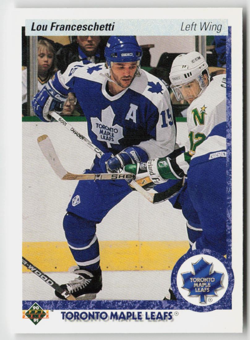 1990-91 Upper Deck #396b Lou Franceschetti