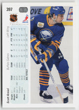 1990-91 Upper Deck #397b Scott Arniel