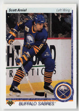 1990-91 Upper Deck #397b Scott Arniel