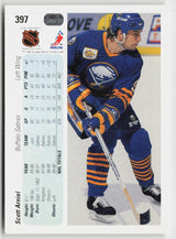 1990-91 Upper Deck #397b Scott Arniel