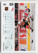 1990-91 Upper Deck #398b Terry Carkner