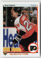 1990-91 Upper Deck #398b Terry Carkner