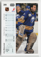 1990-91 Upper Deck #399b Clint Malarchuk