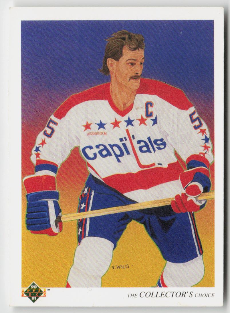 1990-91 Upper Deck #309b Rod Langway
