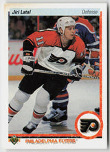 1990-91 Upper Deck #410b Jiri Latal