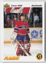 1991-92 upper deck #449b Trevor Kidd