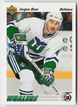 1991-92 upper deck #425b Jergus Baca