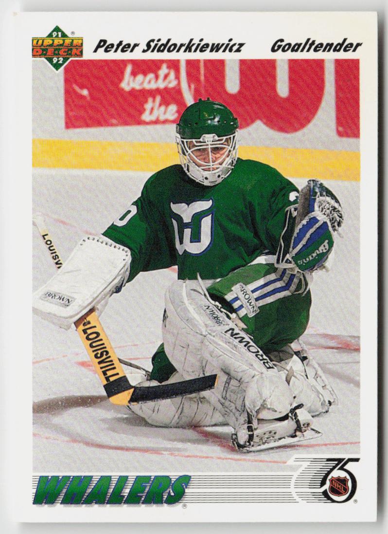 1991-92 upper deck #325 Peter Sidorkiewicz