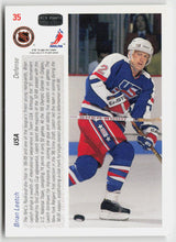 1991-92 upper deck #35b Brian Leetch