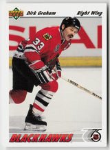 1991-92 upper deck #271b Dirk Graham