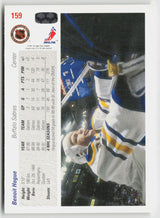 1991-92 upper deck #159 Benoit Hogue