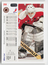 1991-92 upper deck #259 Mike Liut