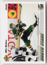 1991-92 upper deck #160b Mike Modano