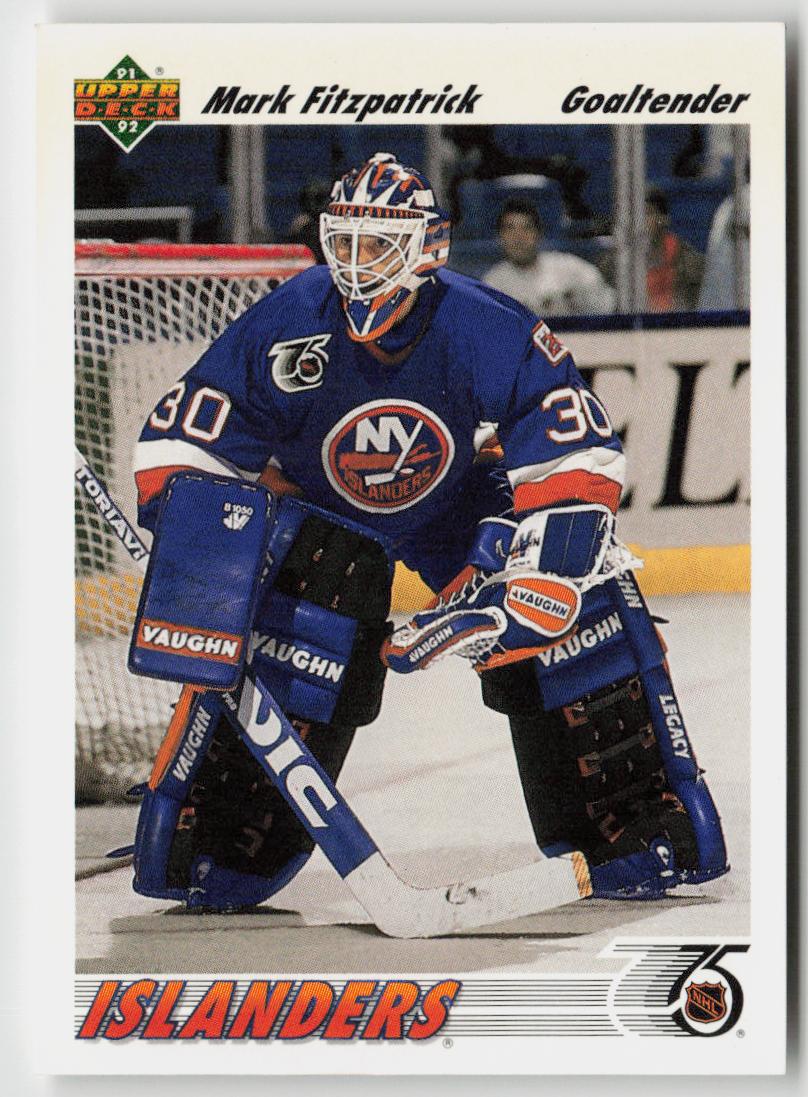 1991-92 upper deck #602 Mark Fitzpatrick