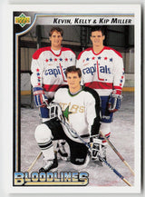 1992-93 Upper Deck #35 Kevin Miller / Kelly Miller / Kip Miller