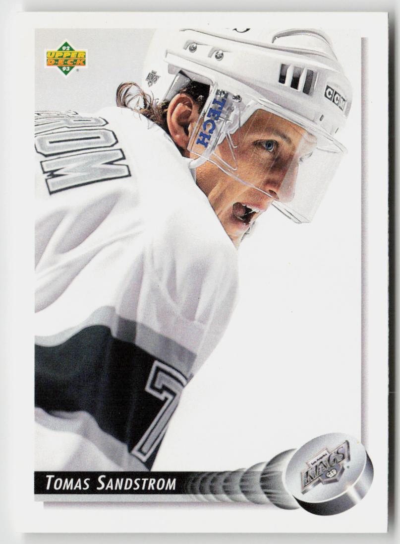 1992-93 Upper Deck #424 Tomas Sandstrom