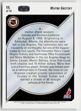 1992-93 upper deck #15 Wayne Gretzky Hockey Heroes: Wayne Gretzky