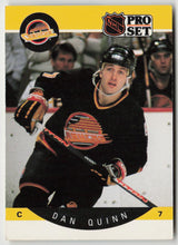 1990-91 Pro Set #303 Dan Quinn