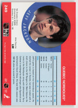 1990-91 Pro Set #249 Jeff Jackson