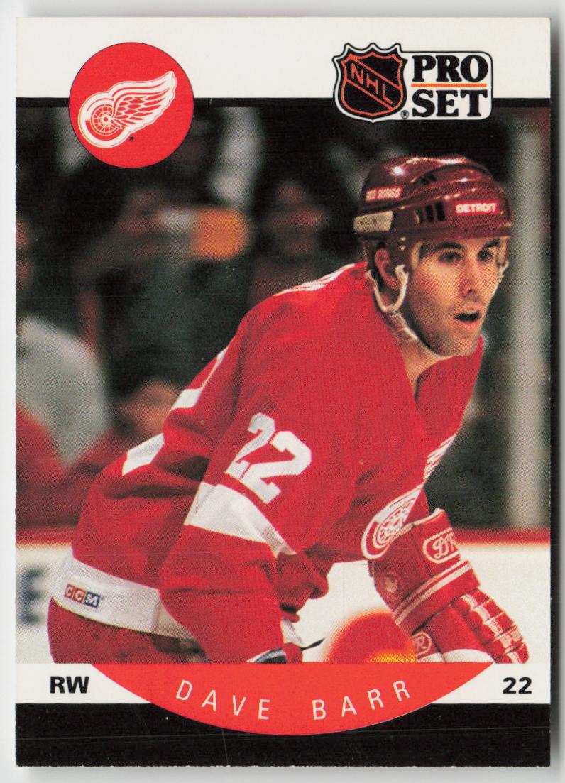 1990-91 Pro Set #65 Dave Barr