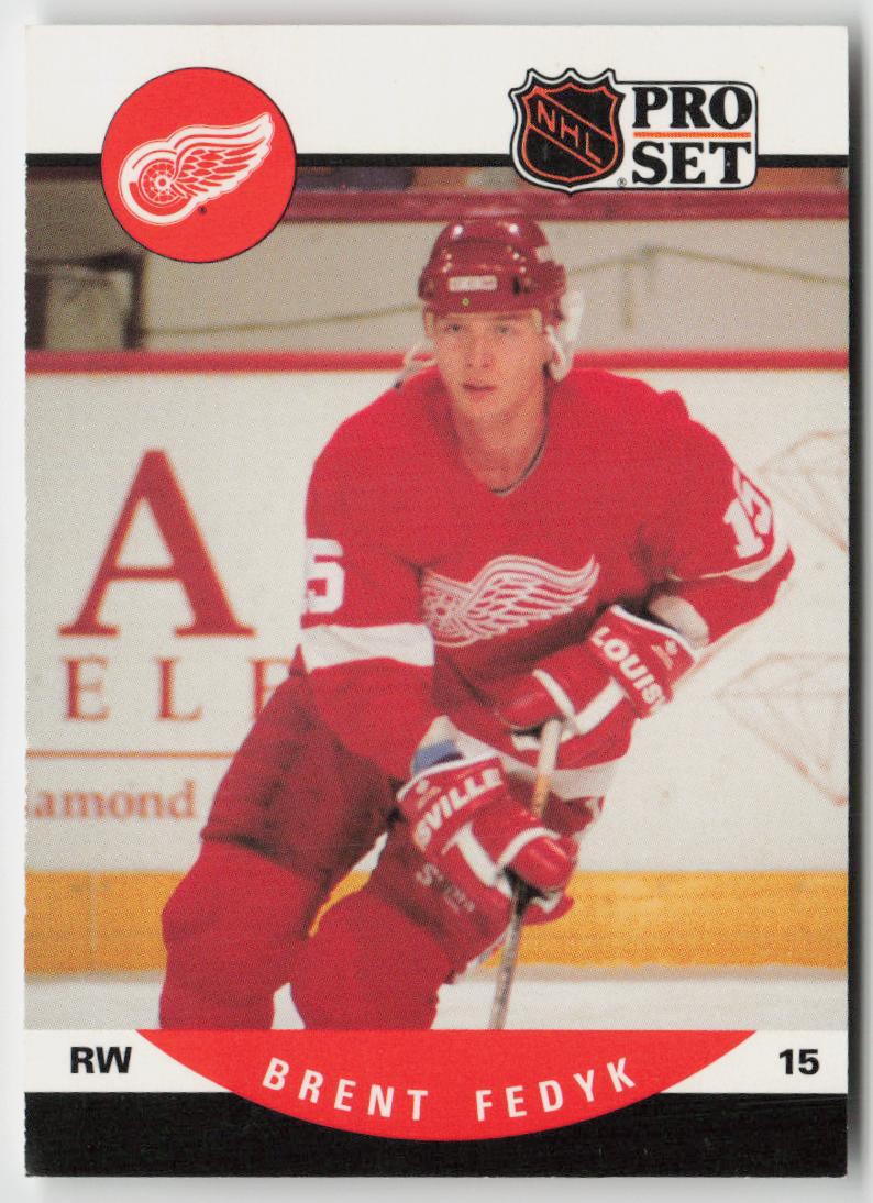 1990-91 Pro Set #435 Brent Fedyk