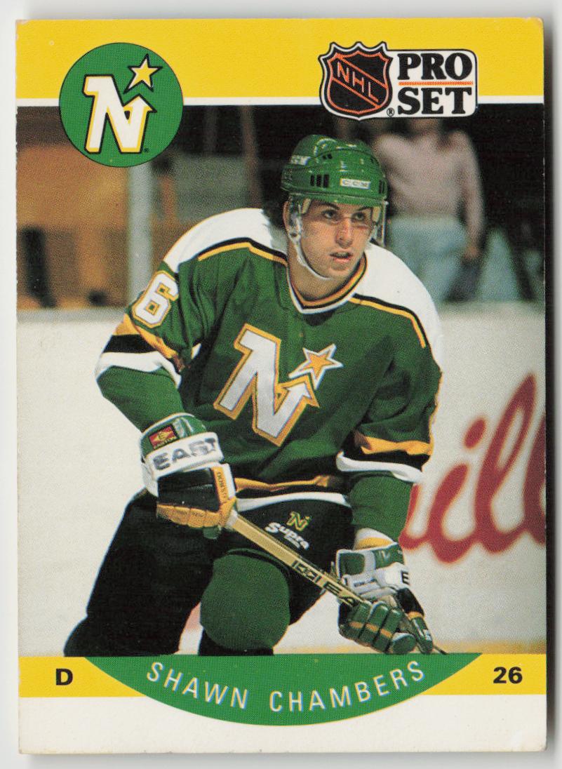 1990-91 Pro Set #134 Shawn Chambers