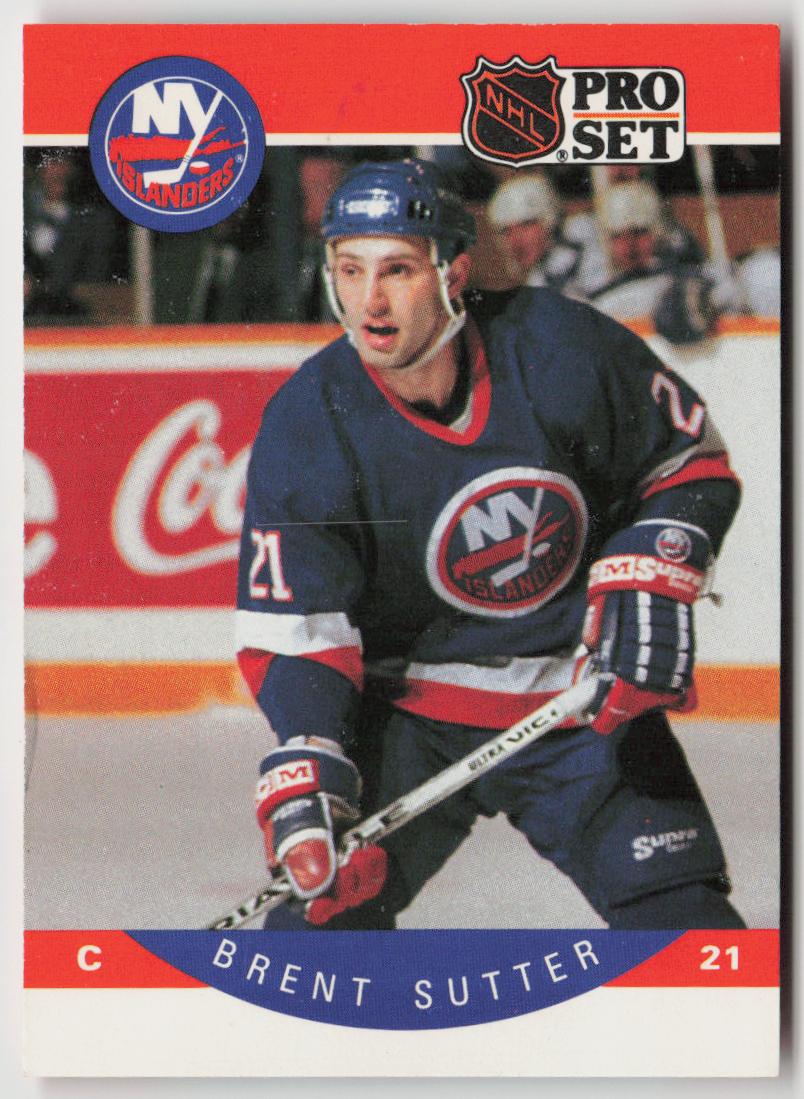 1990-91 Pro Set #191 Brent Sutter