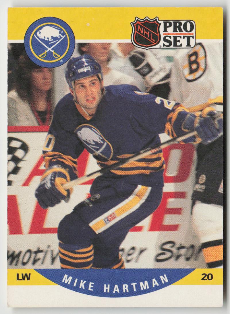 1990-91 Pro Set #414 Mike Hartman