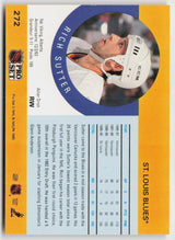 1990-91 Pro Set #272 Rich Sutter