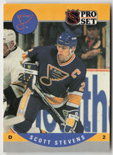 1990-91 Pro Set #528 Scott Stevens