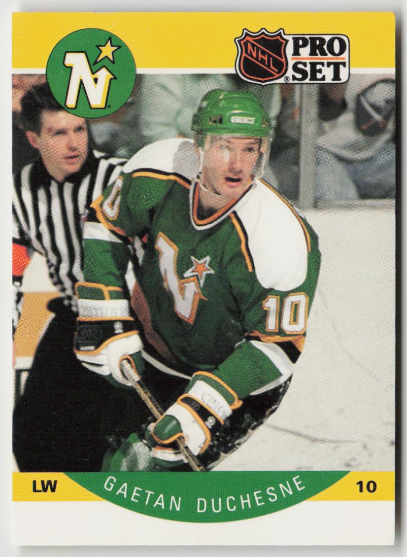 1990-91 Pro Set #137 Gaetan Duchesne