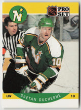 1990-91 Pro Set #137 Gaetan Duchesne