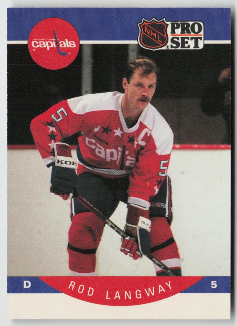 1990-91 Pro Set #314 Rod Langway