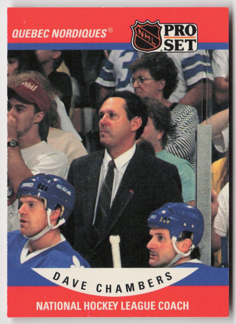 1990-91 Pro Set #675 Dave Chambers