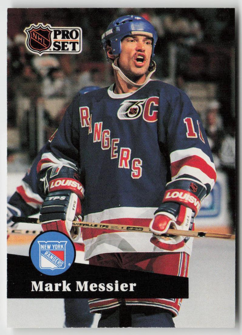 1991-92 Pro Set #439 Mark Messier