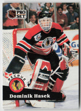 1991-92 Pro Set French #529 Dominik Hasek