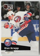 1991-92 Pro Set #436 Uwe Krupp