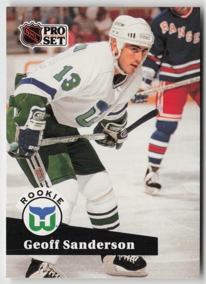 1991-92 Pro Set #536 Geoff Sanderson