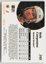 1991-92 Pro Set #349 Bob Carpenter