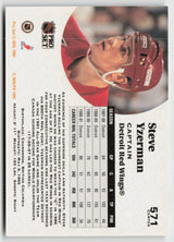 1991-92 Pro Set #571 Steve Yzerman