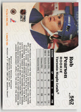 1991-92 Pro Set #562 Rob Pearson