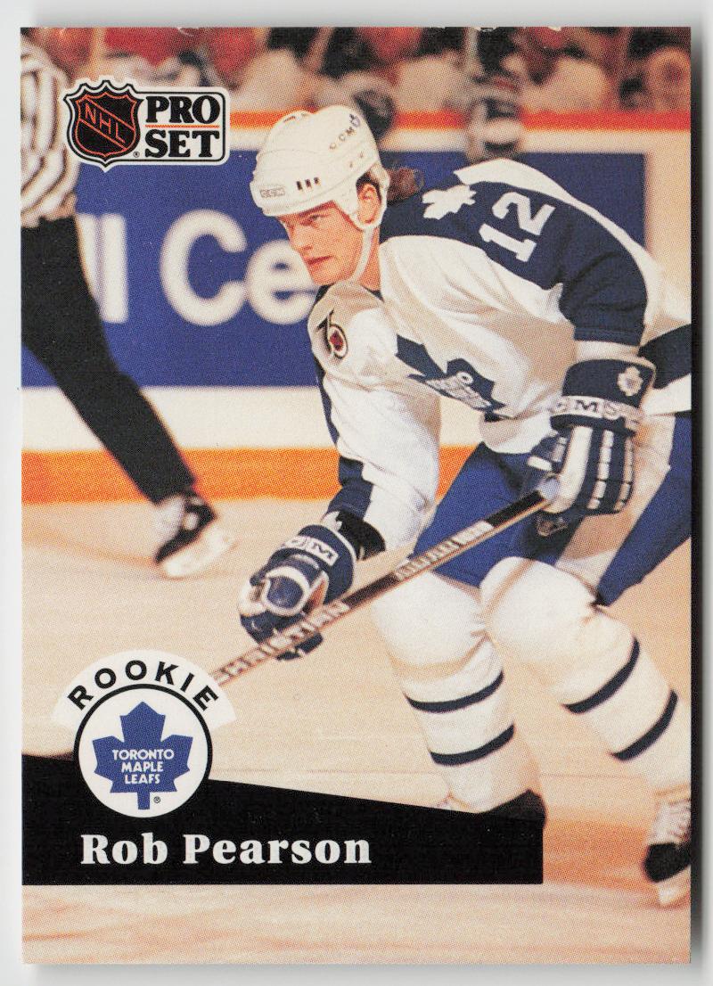 1991-92 Pro Set #562 Rob Pearson