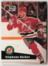 1991-92 Pro Set #420 Stephane Richer