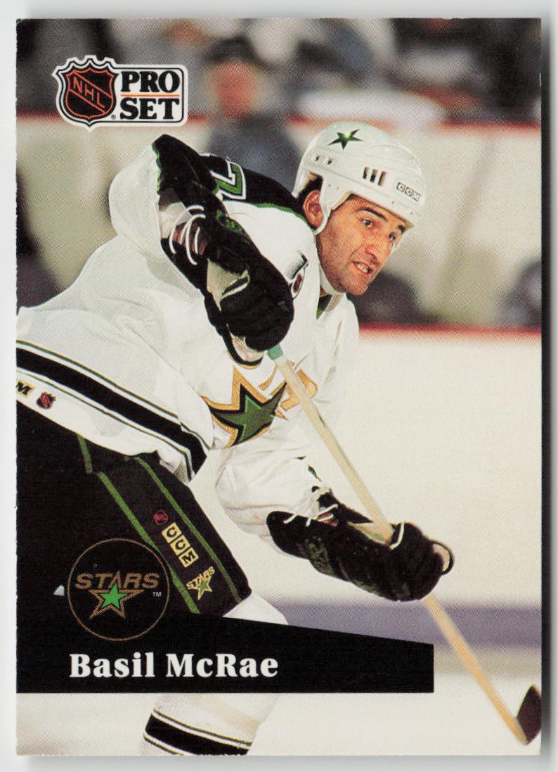 1991-92 Pro Set #409 Basil McRae