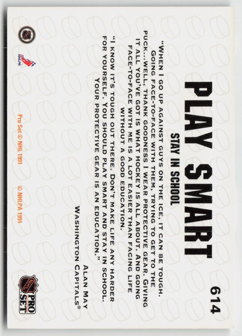 1991-92 Pro Set #614 Alan May
