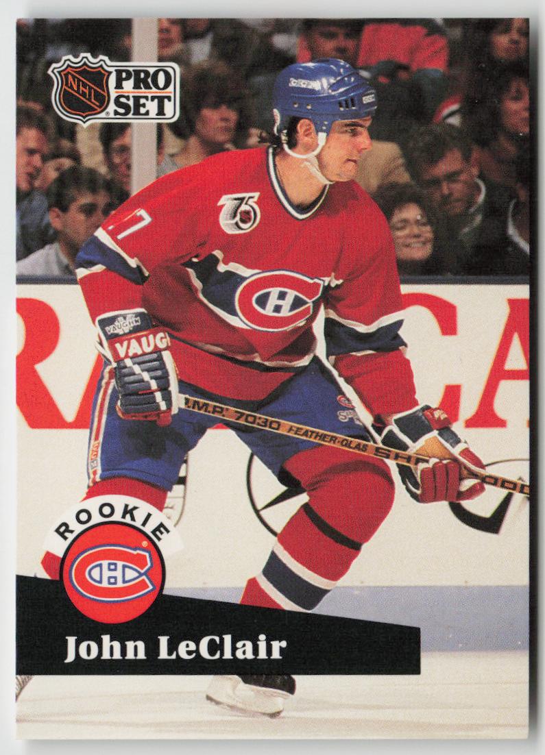 1991-92 Pro Set #545 John LeClair