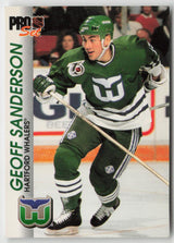 1992-93 Pro Set #63 Geoff Sanderson