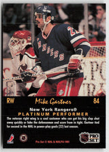 1991-92 Pro Set Platinum #84 Mike Gartner