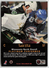 1991-92 Pro Set Platinum #57 Todd Elik